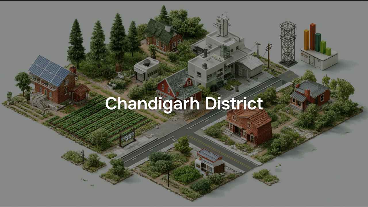 Village Amenities for Chandigarh District of Chandigarh, 2011